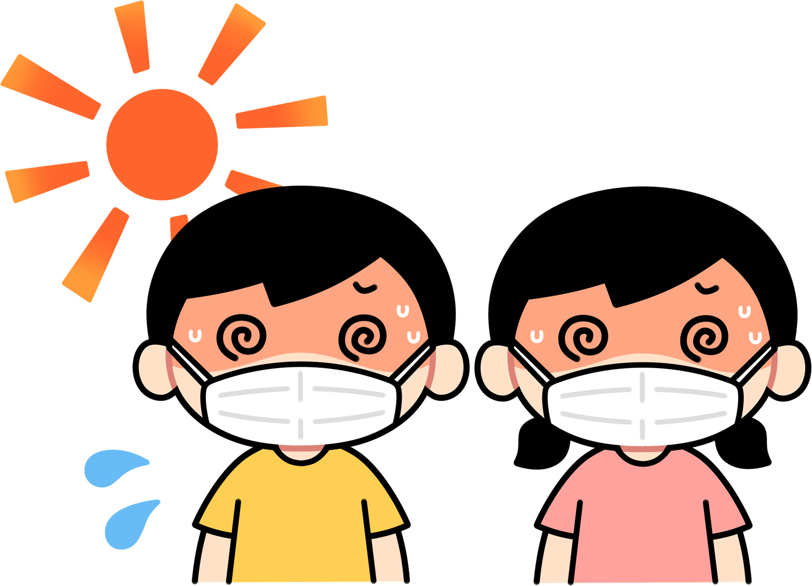 子供 マスク 熱中症対策